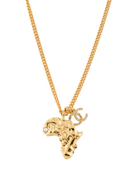 chanel africa necklace